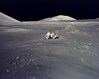 Apollo 17 Lunarscape: A Magnificent Desolation (–) Apollo 17, NASA (Image scanned by Kipp Teague)
1024x816
157.173 kb Apollo 17 Lunarscape: A Magnificent Desolation (–) Apollo 17, NASA (Image scanned by Kipp Teague)
1024x816
157.173 kb